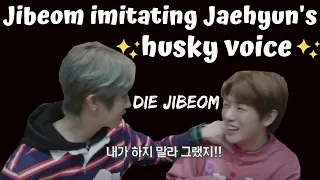 [Golden Child] Jibeom imitating Bong Jaehyun's husky voice
