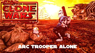 Star Wars The Clone Wars - Arc Trooper Alone (Finale) Cinematic | Empire at war & Galaxy at War (4k)