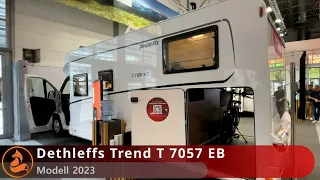 Dethleffs Trend T 7057 EB - 2023 🦊 Eltern-Kind Wohnmobil für Einsteiger