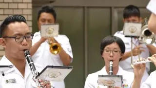 吹奏楽 正調版 錨を上げて (アメリカ海軍公式行進曲) 海上自衛隊東京音楽隊ランチタイムコンサート2016 Anchors Aweigh (The Official March of US Navy)