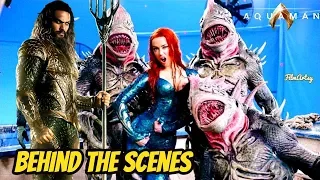 Aquaman Bloopers, B-Roll, & Behind the Scenes - Jason Momoa & Amber Heard