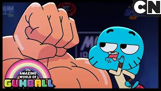 Gumball's Pro At Fighting Talk | The Cage | Gumball | Cartoon Network