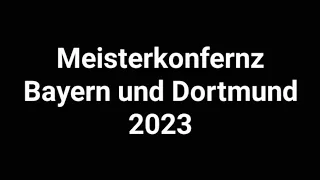 Frank Buschmann und Kai Dittmann kommentieren die Meisterkonferenz (2023)
