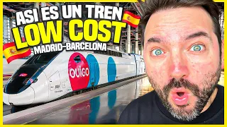 CÓMO ES VIAJAR EN UN TREN LOW COST MADRID BARCELONA - OUIGO