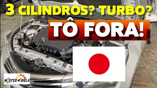 Por que JAPONESES NÃO usam motor 3 CILINDROS NO BRASIL? / CONFIRA!