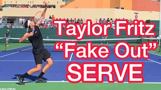 Watch Fritz Fake Out Alcaraz On This Serve (Tennis Technique Explained)