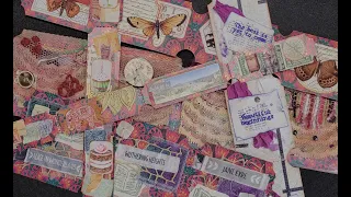 Faux Tickets from a 12 x 12 inch scrapbooking sheet