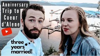 ANNIVERSARY TRIP TO COEUR D'ALENE, IDAHO: A Must Visit! Especially for Travel Therapists! | S1:E17