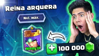 ¡CONSIGO LOS NUEVOS CAMPEONES AL MÁXIMO en CLASH ROYALE! *GASTO 100,000 GEMAS* - [ANTRAX] ☣