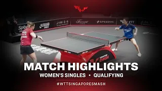 Ivana Malobabic vs Yang Haeun | WS | Singapore Smash 2022 (Qual)