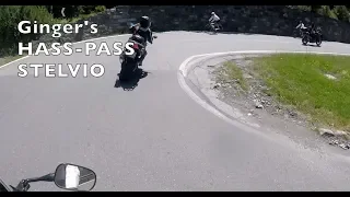 Stelvio (Stilfser-Joch) -  Samnaun - Flüela BMW F800R, Suzuki V-Strom, Honda Fireblade SC44