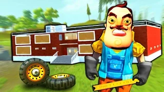 БЕГАЕМ ОТ СОСЕДА-УЧИТЕЛЯ В ШКОЛЕ С ЛОВУШКАМИ! - ПРИВЕТ СОСЕД В SCRAP MECHANIC ( Hello Neighbor )