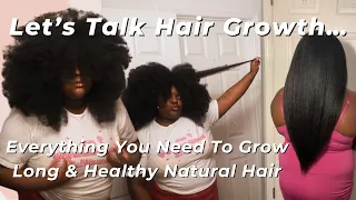 I Grow 1 1/2 Inches a Month and You Can, Too| Everything You Need to Know About 4C Hair Growth