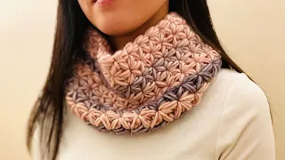 Crochet | Jasmine Stitch Scarf  | Flowers | Scarf | DIY | Handmade Gift