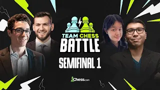 Fabiano/Cristian vs. Wesley/Alice! Podcasters Take On All American Duo! Team Chess Battle 2024 SF 1