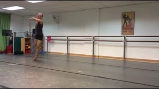 Ballet 540 jump/kick first time nailing it
