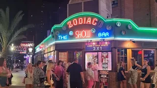 BENIDORM  Nightlife - THE STRIP Has Changed......