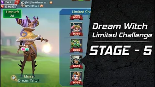 Lords Mobile - Dream Witch Limited Challenge Stage 5