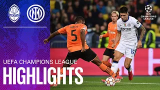 SHAKHTAR 0-0 INTER | HIGHLIGHTS | UEFA Champions League 2021/22 Matchday 02 ⚽⚫🔵