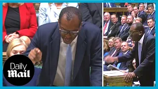 Moment Kwasi Kwarteng is heckled for lifiting bankers’ bonuses cap | Mini-Budget