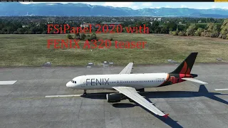 FSiPanel 2020 with FENIX A320 teaser