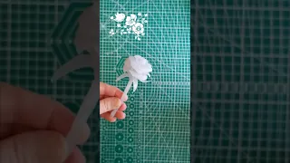 Такого Вы еще не видели - невероятно, но роза из горячего клея | Hot Glue Rose | DIY Пташечка