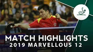 Fan Zhendong vs Xu Xin | 2019 Marvellous 12 Highlights