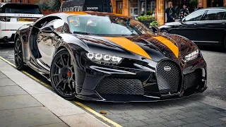 Qatari Billionaire's $5M Bugatti Chiron 300+ driving in London!!