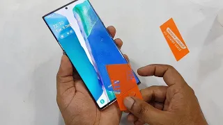 Samsung Galaxy Note 20 Ultra | How to Remove UV Glass