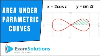Integration : Parametric type (Area under a graph) : ExamSolutions