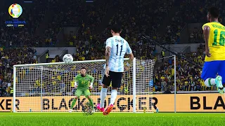 PES 2021 - Remake of Ángel Di María's Goal in Copa America 2021 Final - Brazil Vs. Argentina - PC 4K