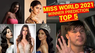 MISS WORLD 2021 | FINAL TOP 5 PREDICTIONS