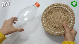 Wow! Look What l Did With Plastic Bottle!Recycling Idea/Original Decor_ Cardboard