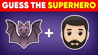 Guess the Superhero by Emoji? 🦸‍♂️ Monkey Quiz