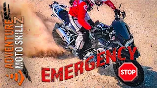 Emergency Braking for Off-Road ADV Motorcycle Riders - A Review & Practice Tips