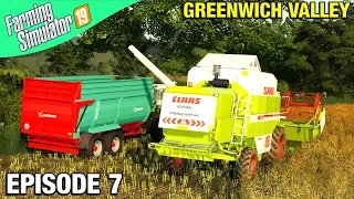CROPS ARE READY Farming Simulator 19 Timelapse - Greenwich Valley FS19 Ep 7