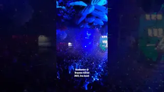 Headhunterz playing for the first time at Dropzone festival at Zrce beach