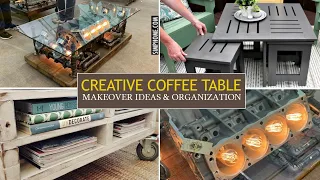 12 Creative Coffee Table Ideas and DIY
