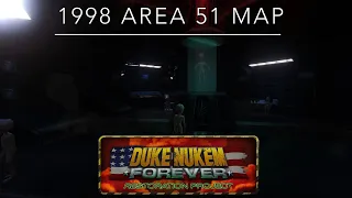 Duke Nukem Forever 1998 Area 51 Map Release Trailer