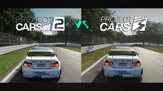 Project Cars 3 vs Project Cars 2 Graphics/Sound Comparison | Oulton Park | BMW 320TC E90