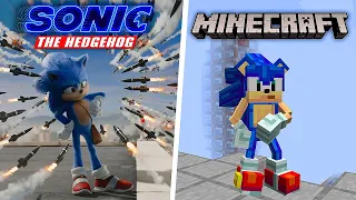 CENAS Do Sonic O FILME No Minecraft