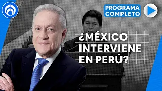 Legisladores de Perú reclaman intervencionismo de AMLO | PROGRAMA COMPLETO | 08/12/22