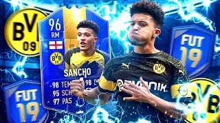 FIFA 19 : SANCHO 96 TOTS SQUAD BUILDER BATTLE !! 😱🔥