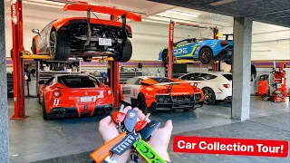 FULL TOUR OF MY SUPERCAR COLLECTION!!