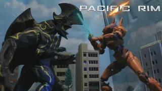 Saber Athena vs Axehead (Pacific Rim) Stop Motion