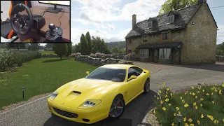 Ferrari 575M Maranello - Forza Horizon 4 | Logitech g920 gameplay