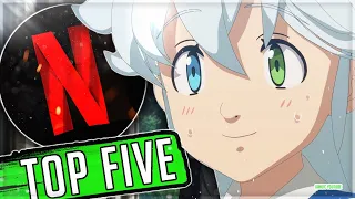 Top 5 Anime On Netflix Exclusives In 2023 | Best Anime Originals