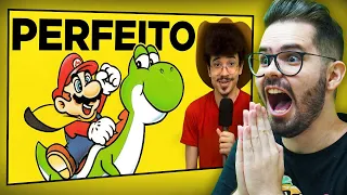 Super Mario World é PERFEITO! (reagindo)