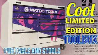 Matco Tools: New Pub Table Set and Pink And Purple Breast Cancer Box