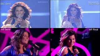 Carola   Invincible   4Split   Eurovision 2006